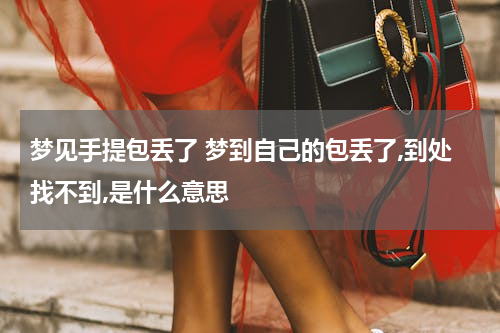 梦见手提包丢了 梦到自己的包丢了,到处找不到,是什么意思