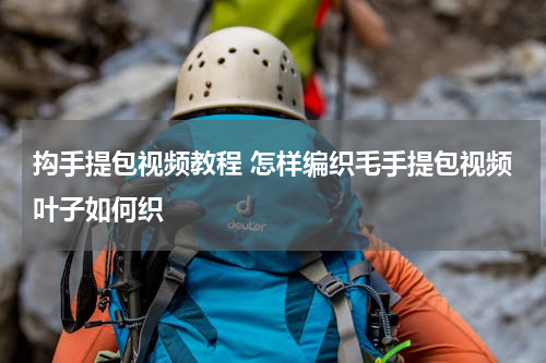 抅手提包视频教程 怎样编织毛手提包视频叶子如何织