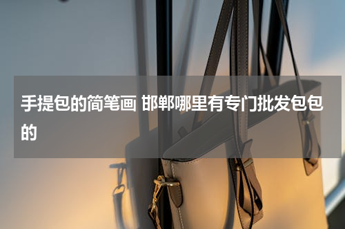 手提包的简笔画 邯郸哪里有专门批发包包的