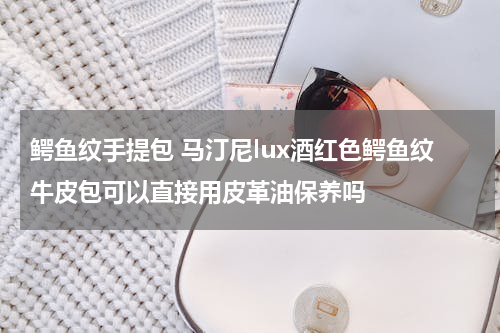 鳄鱼纹手提包 马汀尼lux酒红色鳄鱼纹牛皮包可以直接用皮革油保养吗