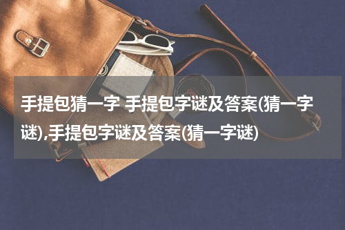 手提包猜一字 手提包字谜及答案(猜一字谜),手提包字谜及答案(猜一字谜)