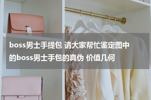 boss男士手提包 请大家帮忙鉴定图中的boss男士手包的真伪 价值几何