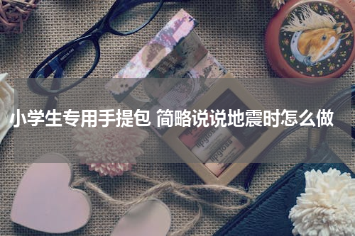 小学生专用手提包 简略说说地震时怎么做