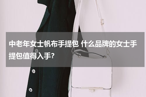 中老年女士帆布手提包 什么品牌的女士手提包值得入手？