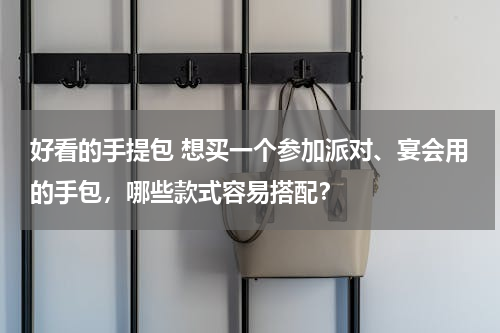 好看的手提包 想买一个参加派对、宴会用的手包，哪些款式容易搭配？